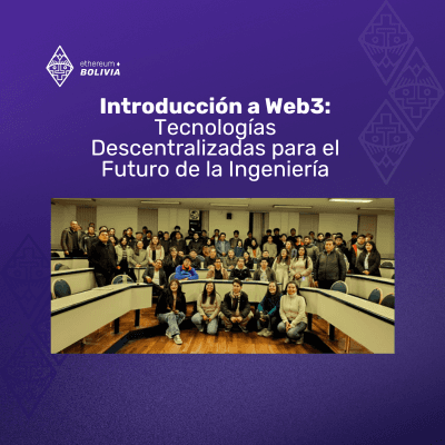 Imagen del evento Introducción a Web3: Tecnologías Descentralizadas para el Futuro de la Ingeniería 
