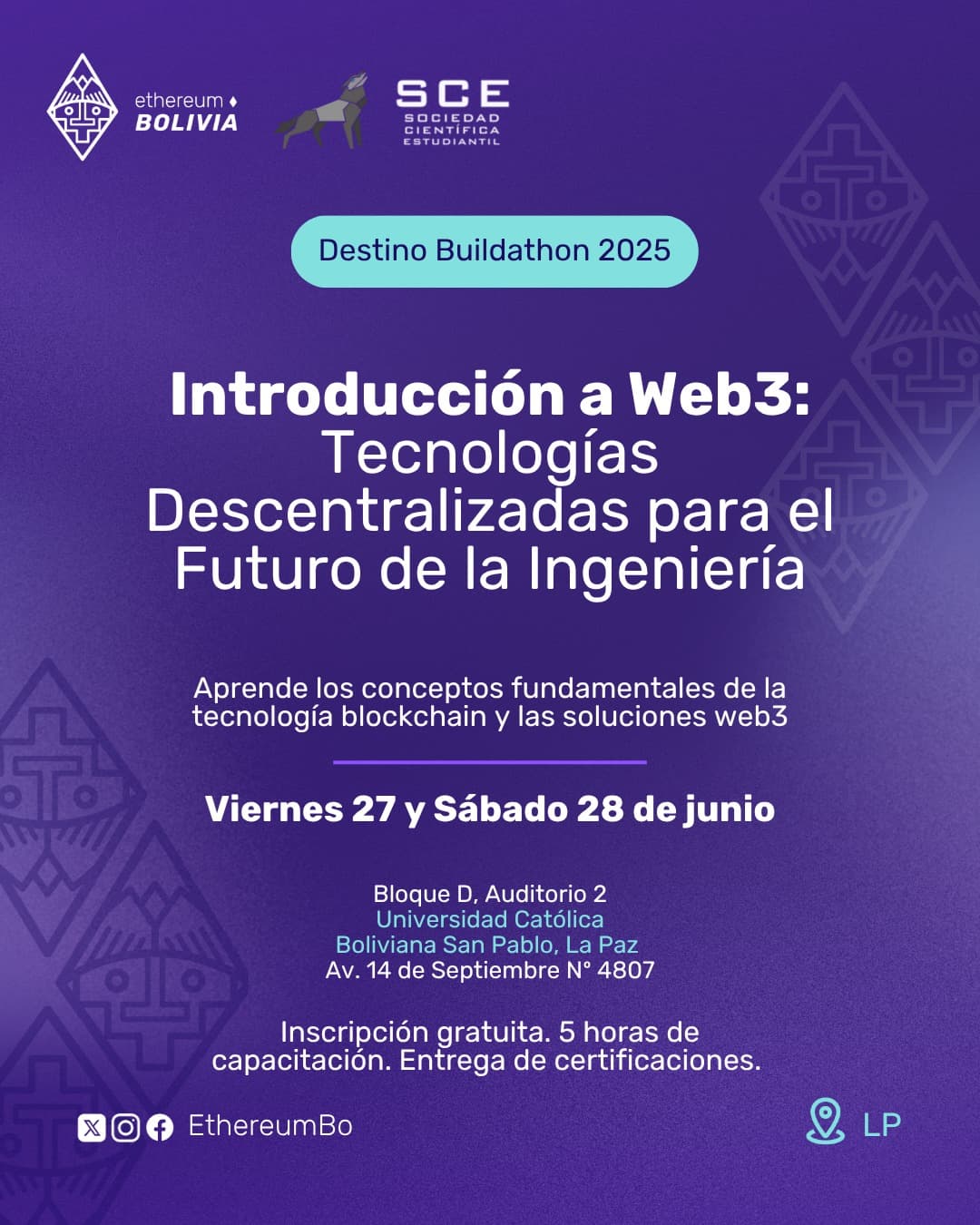 Imagen del evento Workshop: Introducción a Web3: Tecnologías Descentralizadas para el Futuro de la Ingeniería