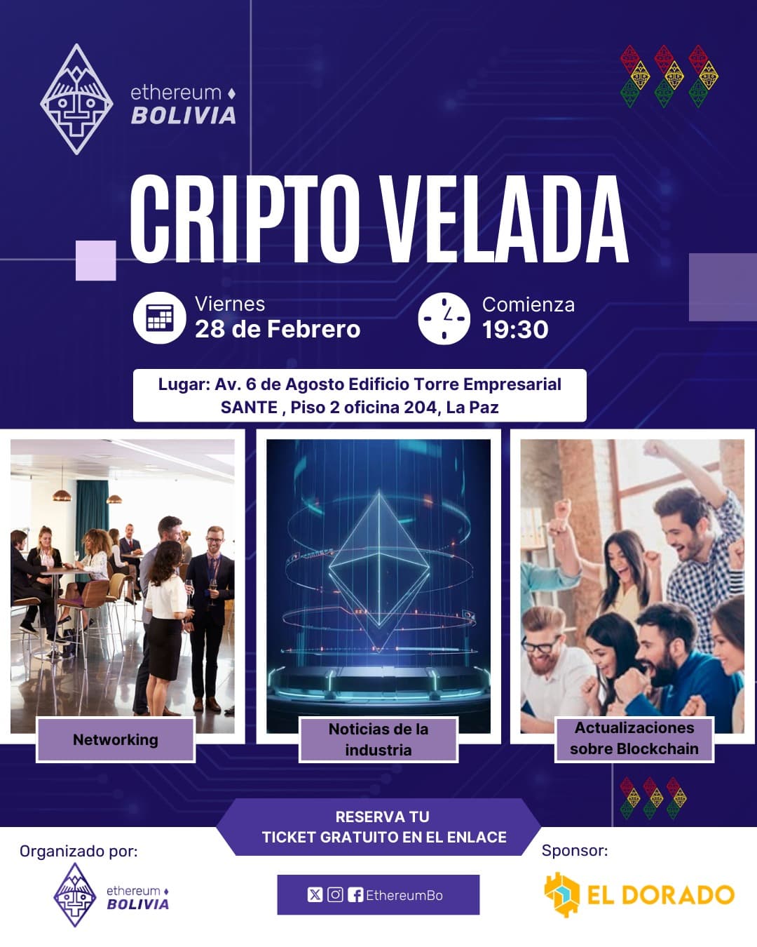 Imagen del evento Cripto Velada - Febrero 2025