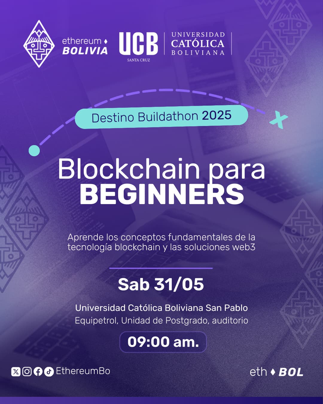 Imagen del evento Charla: Blockchain Para Beginners