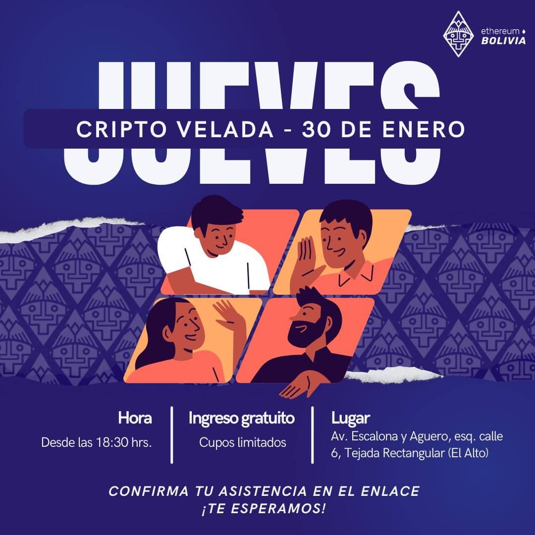 Imagen del evento Cripto Velada - Enero 2025
